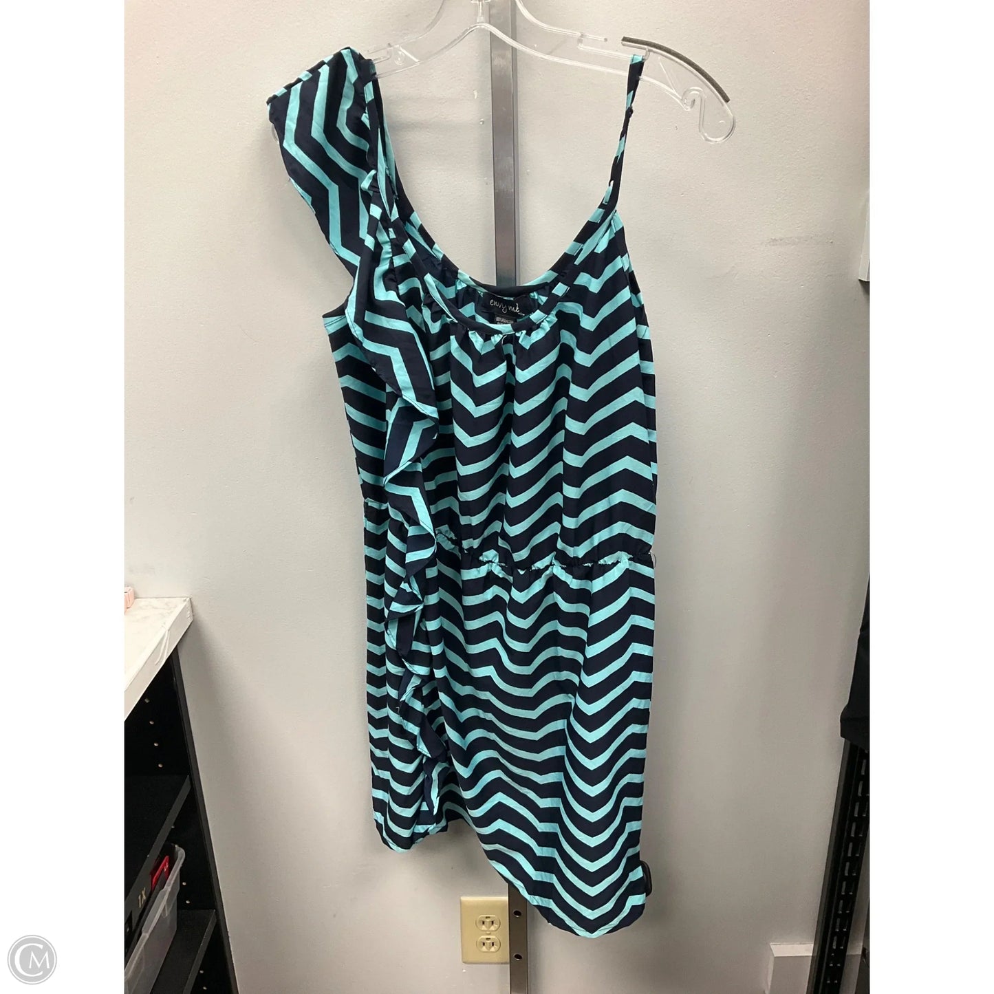 Dress Casual Short By Cmc In Chevron Pattern, Size: Xl