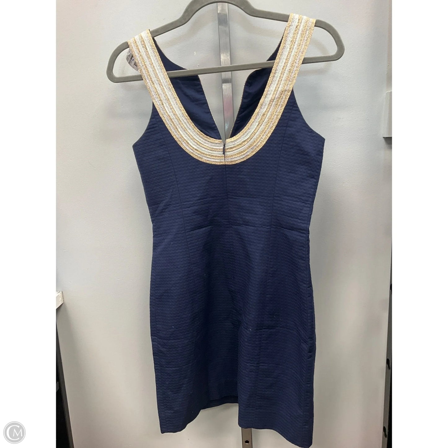 Dress Designer By Lilly Pulitzer In Navy, Size: 0