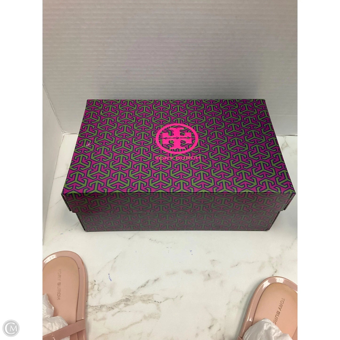 Sandals Designer By Tory Burch In Pink, Size: 8