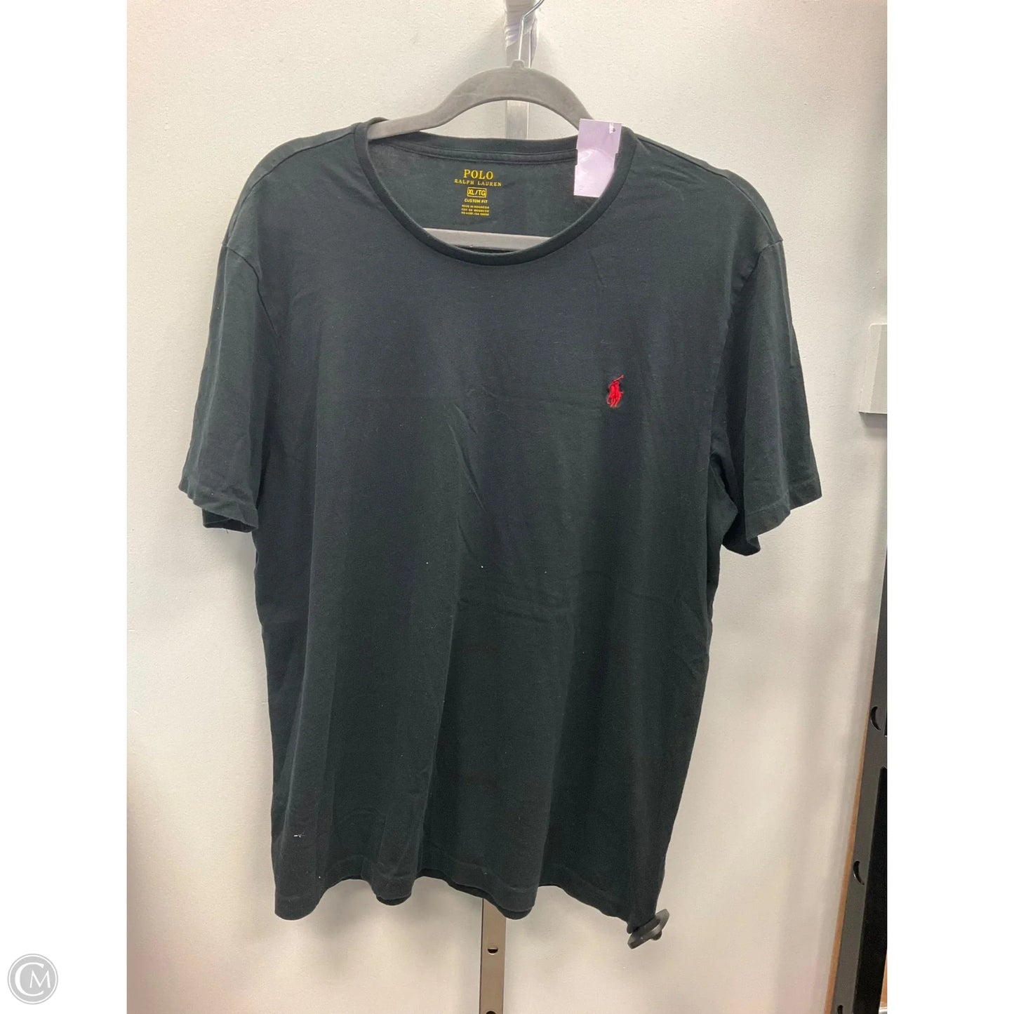 Top Short Sleeve Basic By Polo Ralph Lauren In Black, Size: Xl