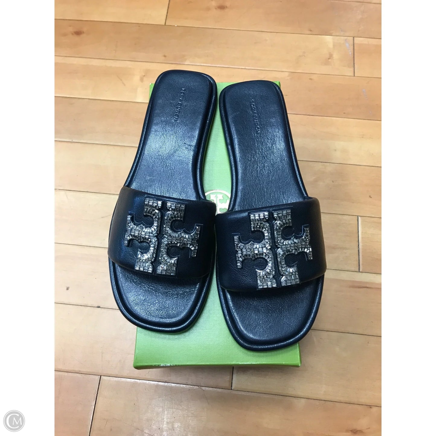 Sandals Designer By Tory Burch In Black, Size: 11