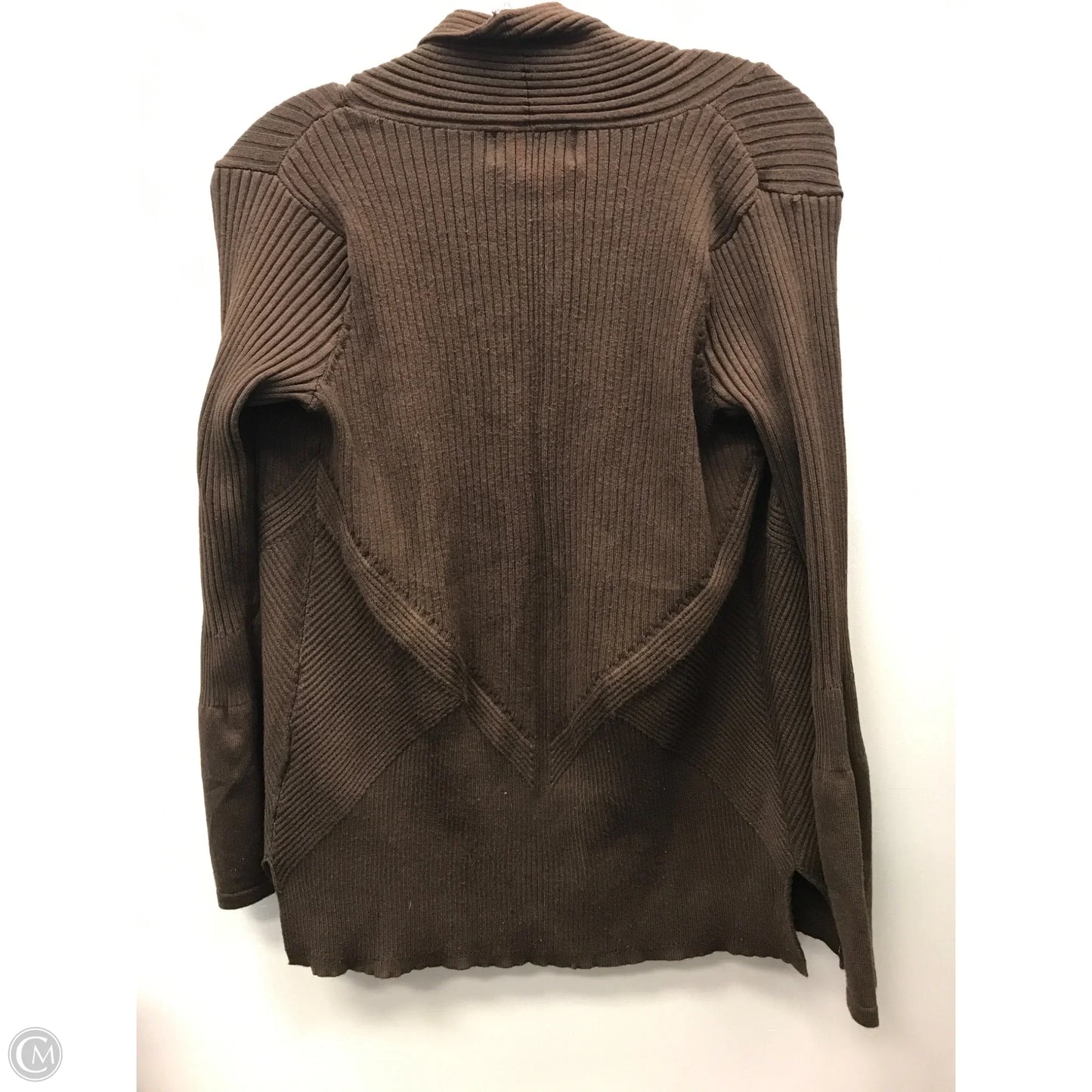 Sweater Cardigan By Premise In Brown, Size: Xs