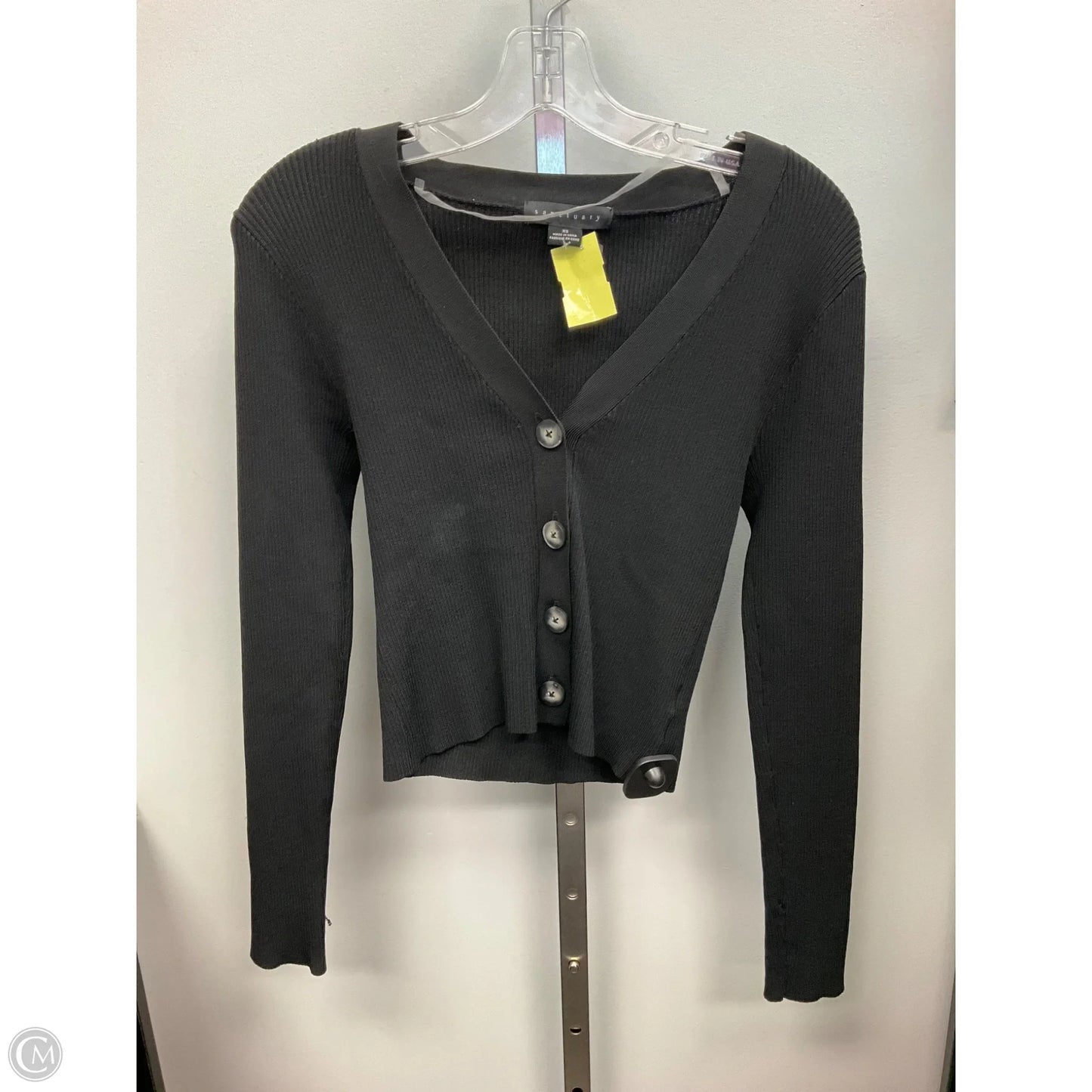 Sweater Cardigan By Sanctuary In Black, Size: Xs