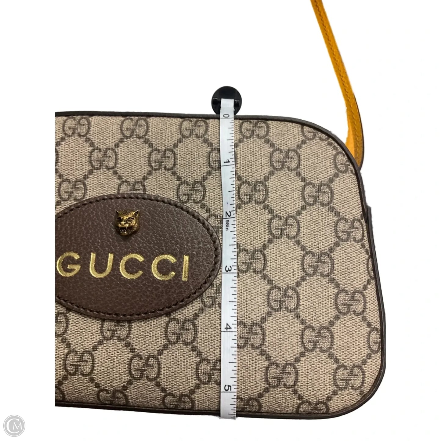 Crossbody Luxury Designer By Gucci, Size: Small