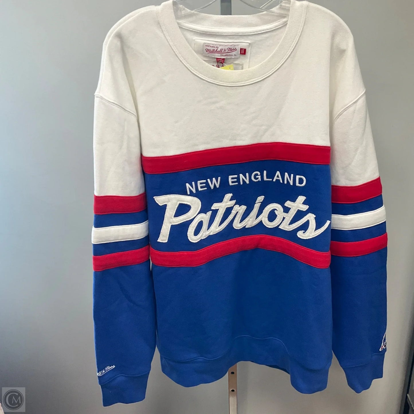 Sweatshirt Crewneck By Nfl In Blue & White, Size: 2x