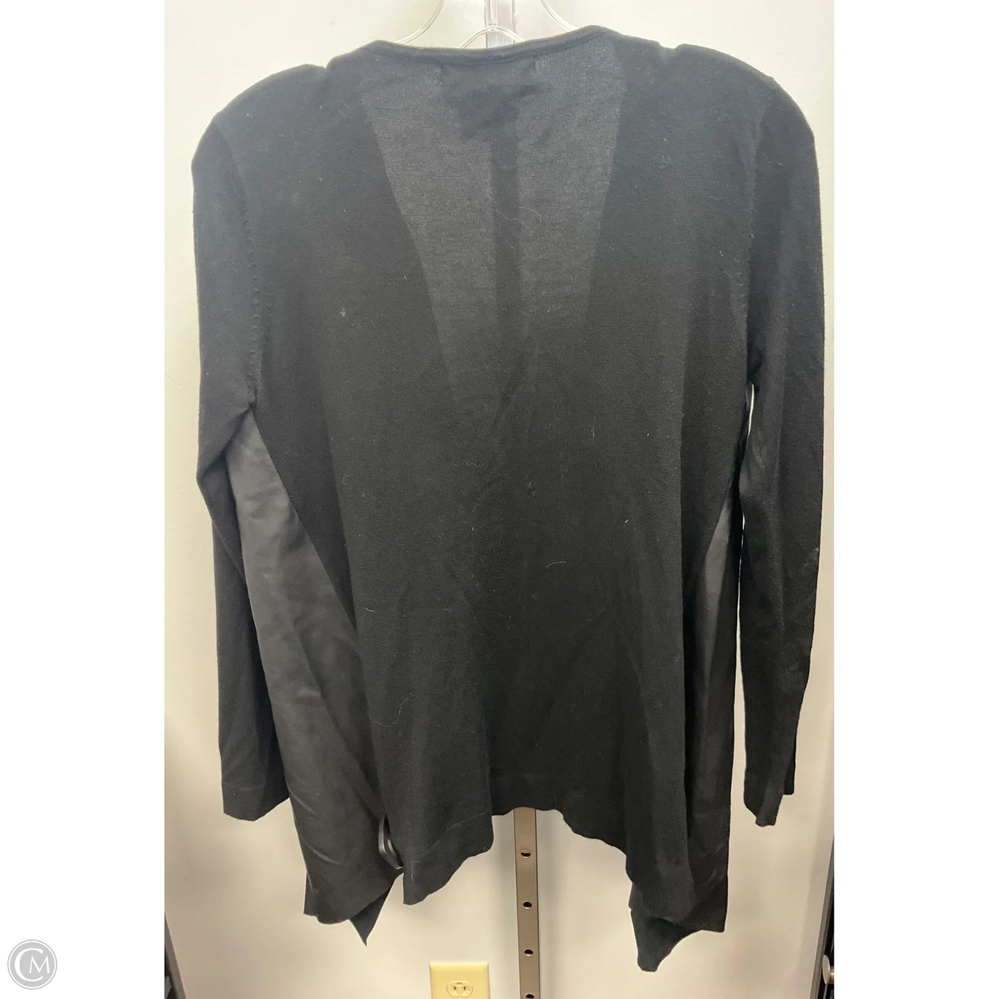 Sweater Cardigan By Zara In Black, Size: S