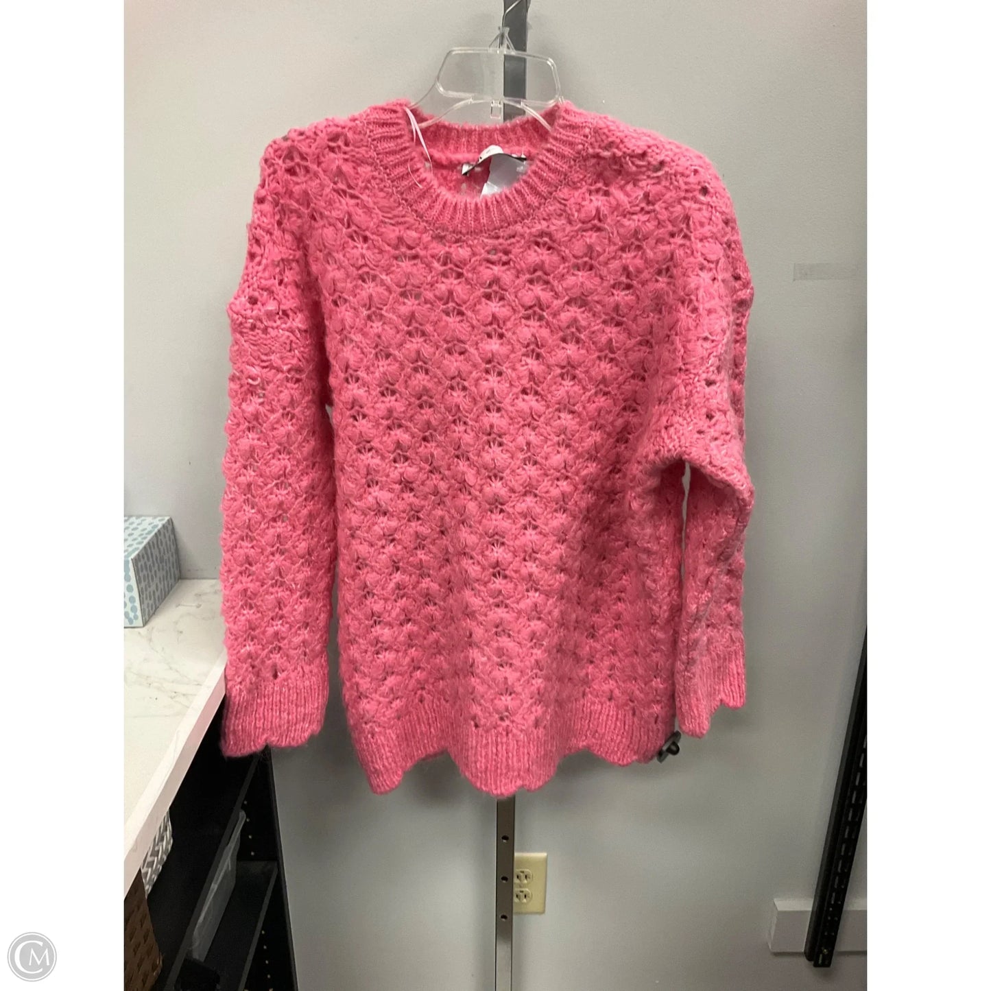 Sweater By Zara In Pink, Size: Xs