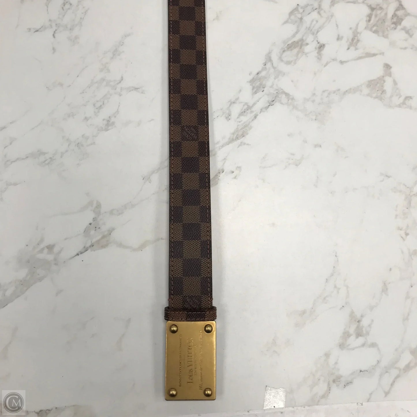 Belt Luxury Designer By Louis Vuitton, Size: Small