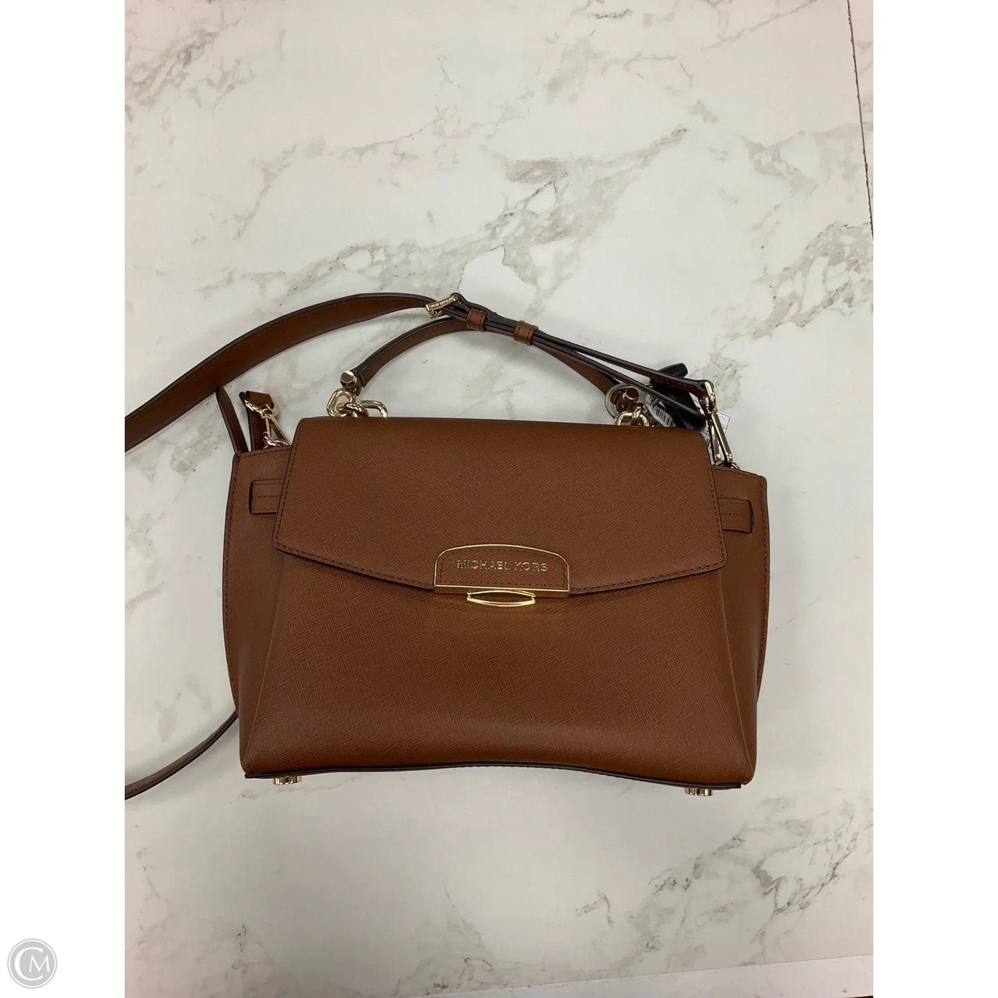 Crossbody Designer By Michael Kors, Size: Large