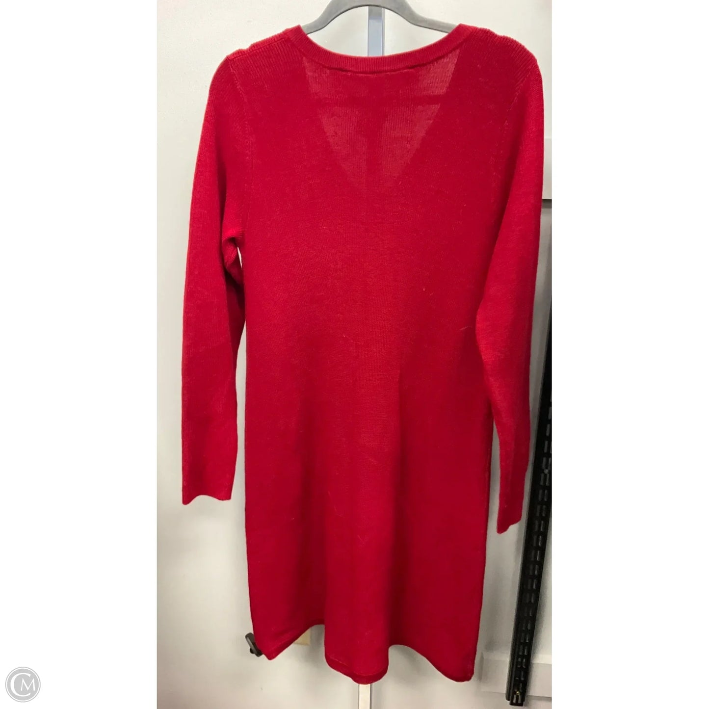 Dress Sweater By Athleta In Red, Size: L