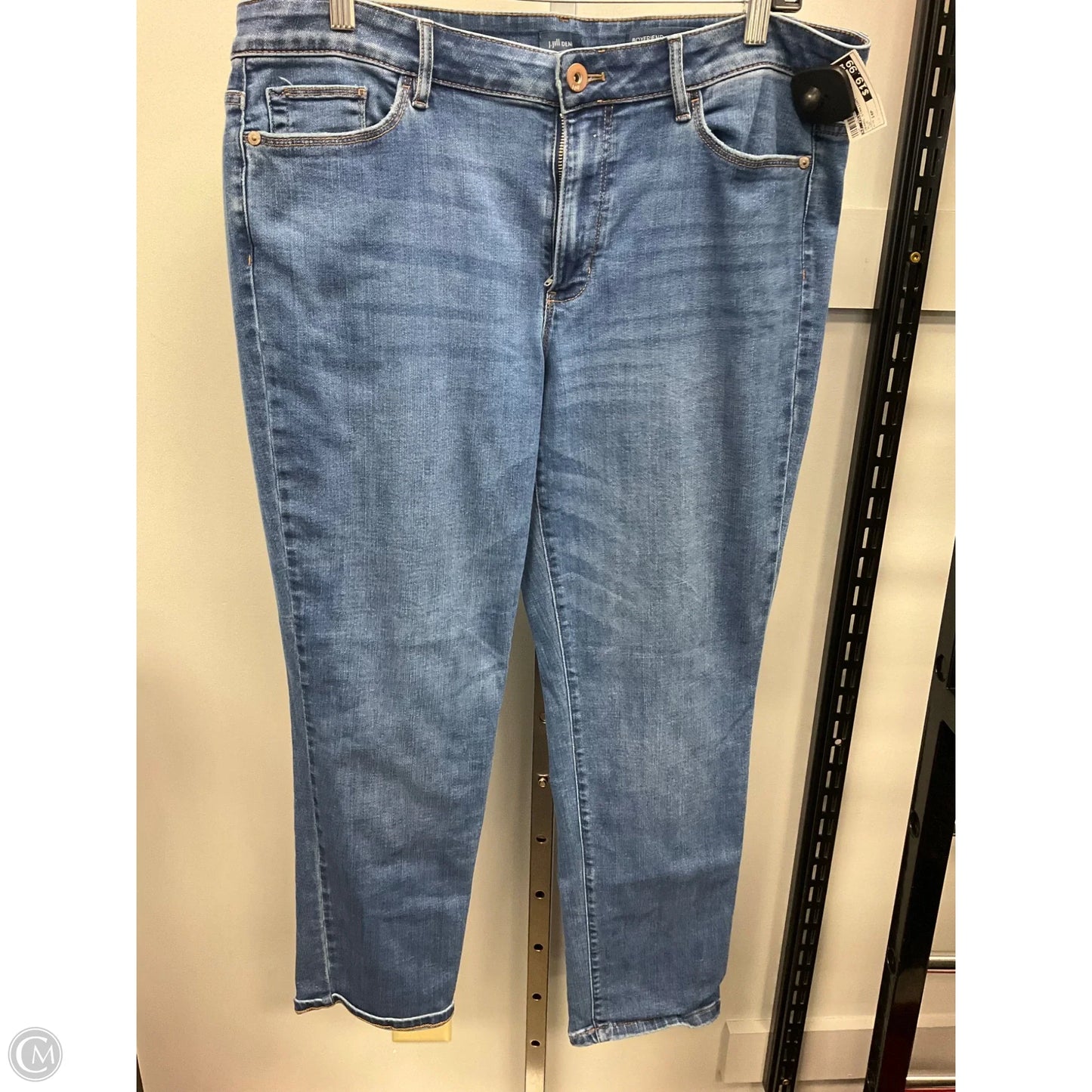 Jeans Straight By J. Jill In Blue, Size: 14p