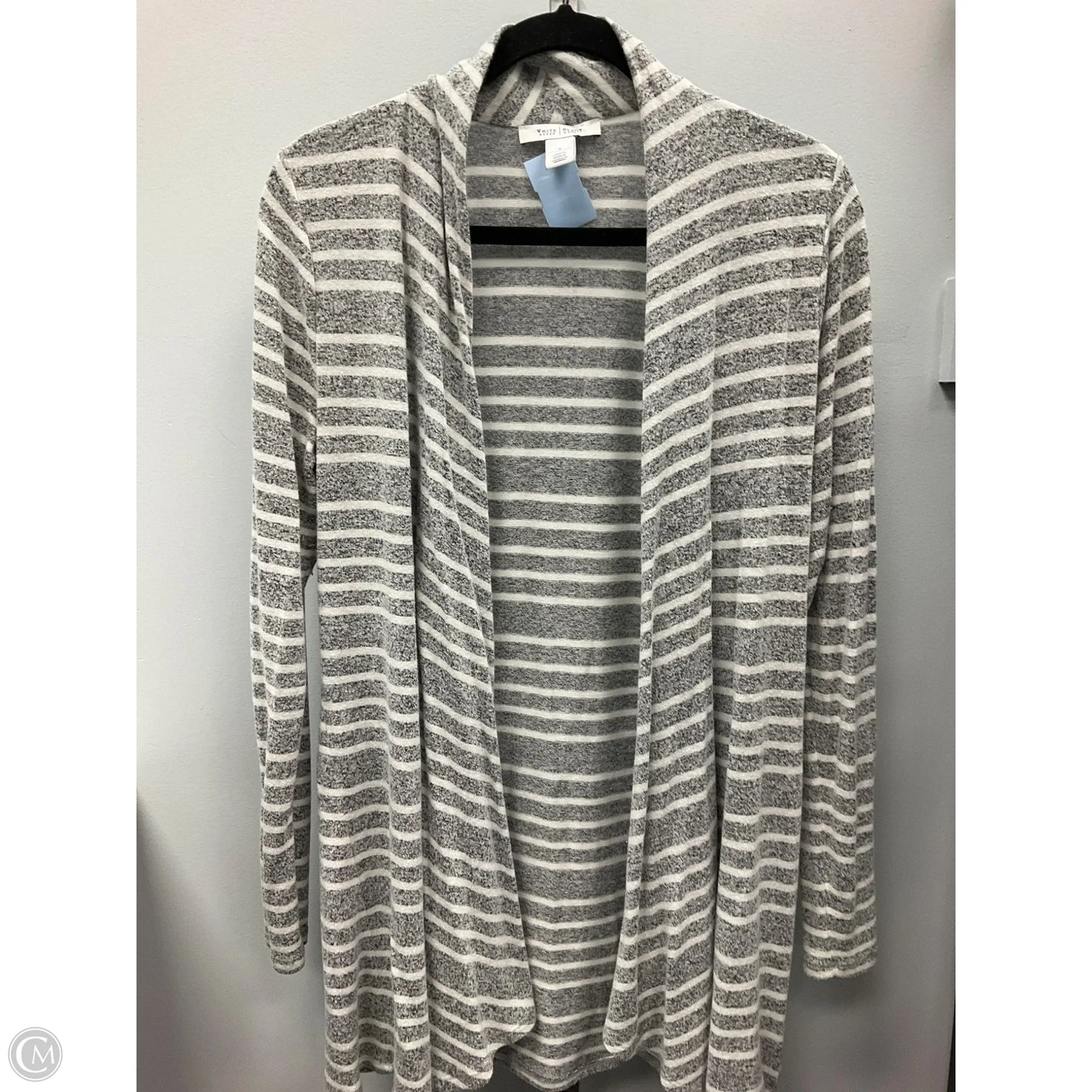 Cardigan By White House Black Market In Striped Pattern, Size: S