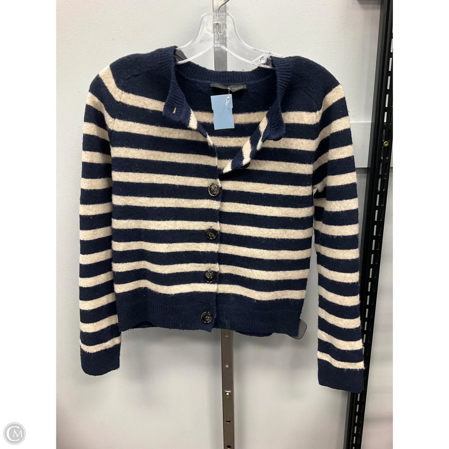 Sweater By Zara In Striped Pattern, Size: S