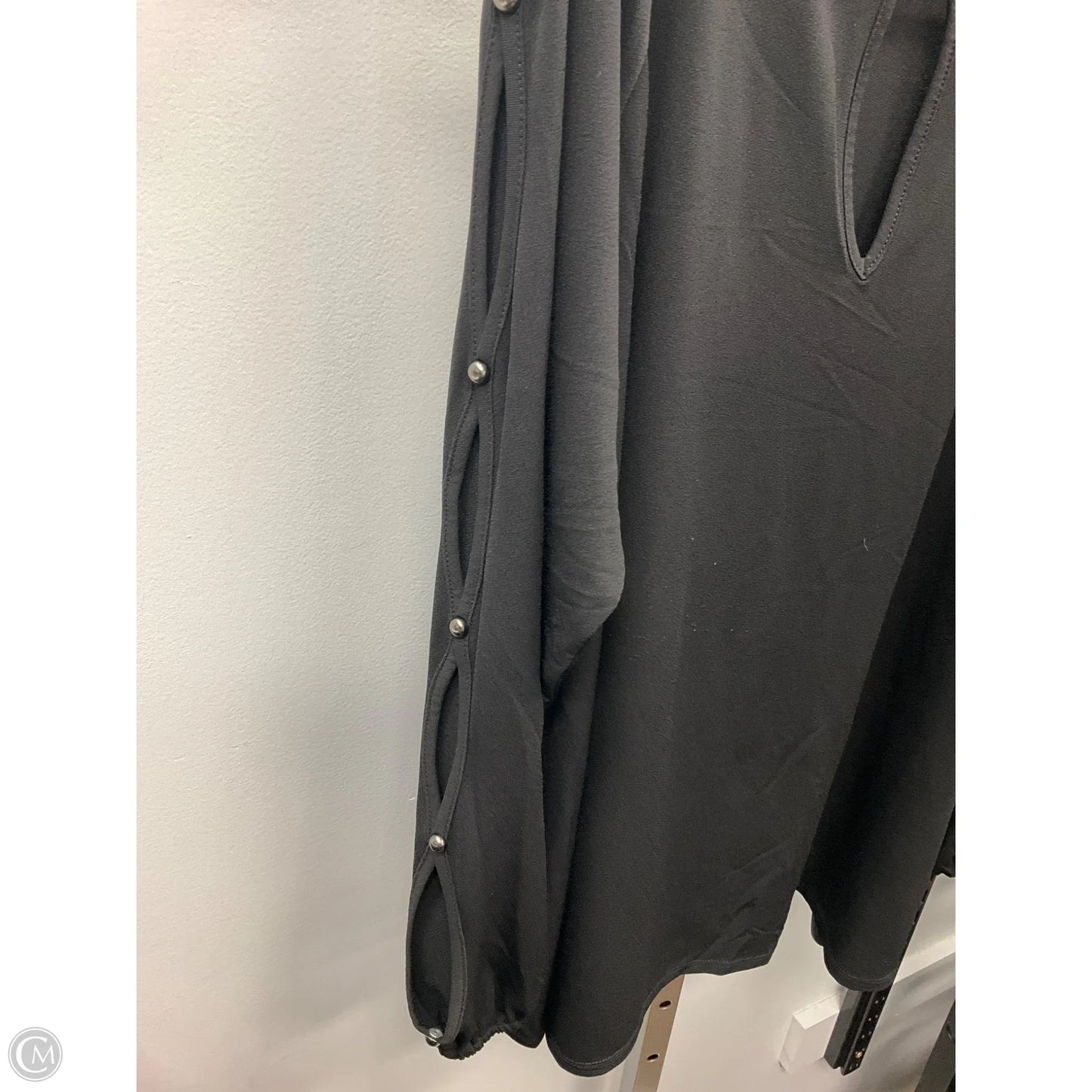 Top Long Sleeve By Belldini In Black, Size: 2x