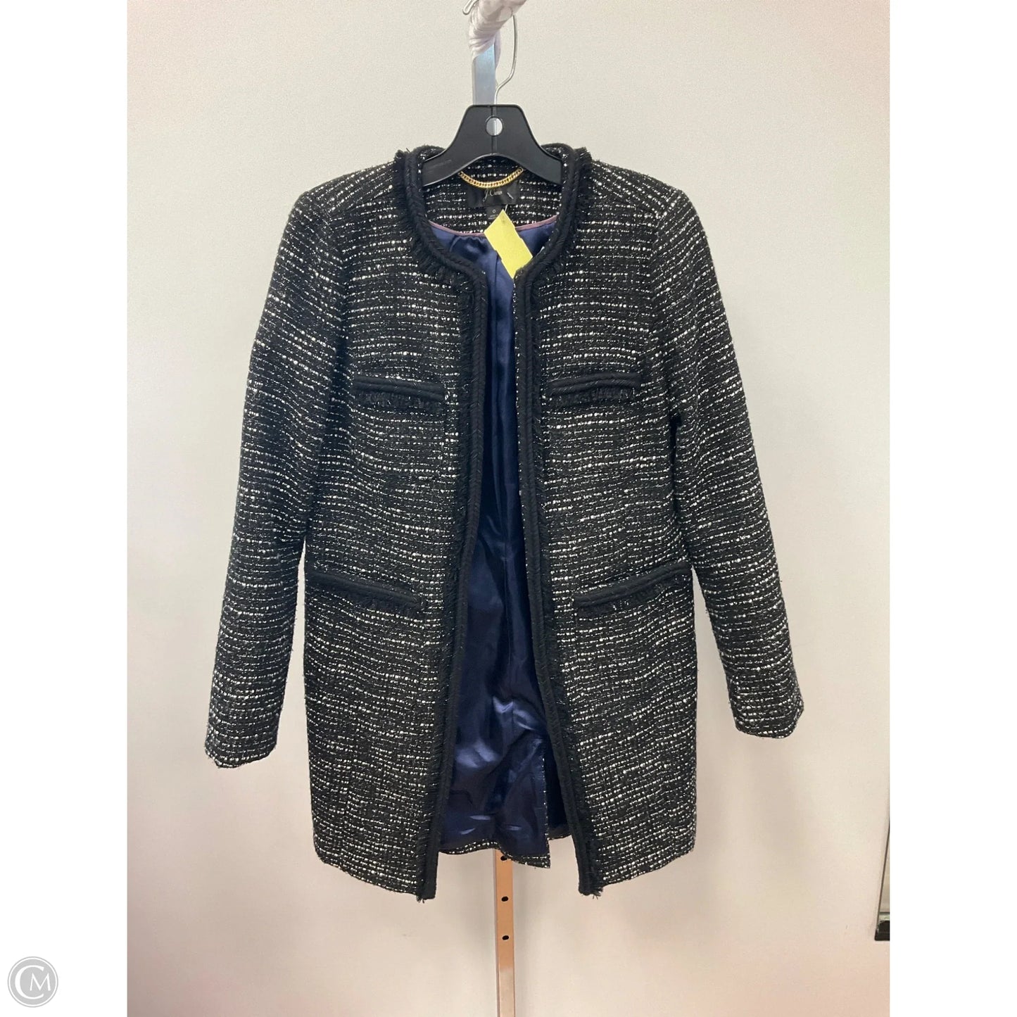 Jacket Other By J. Crew In Black & White, Size: 0