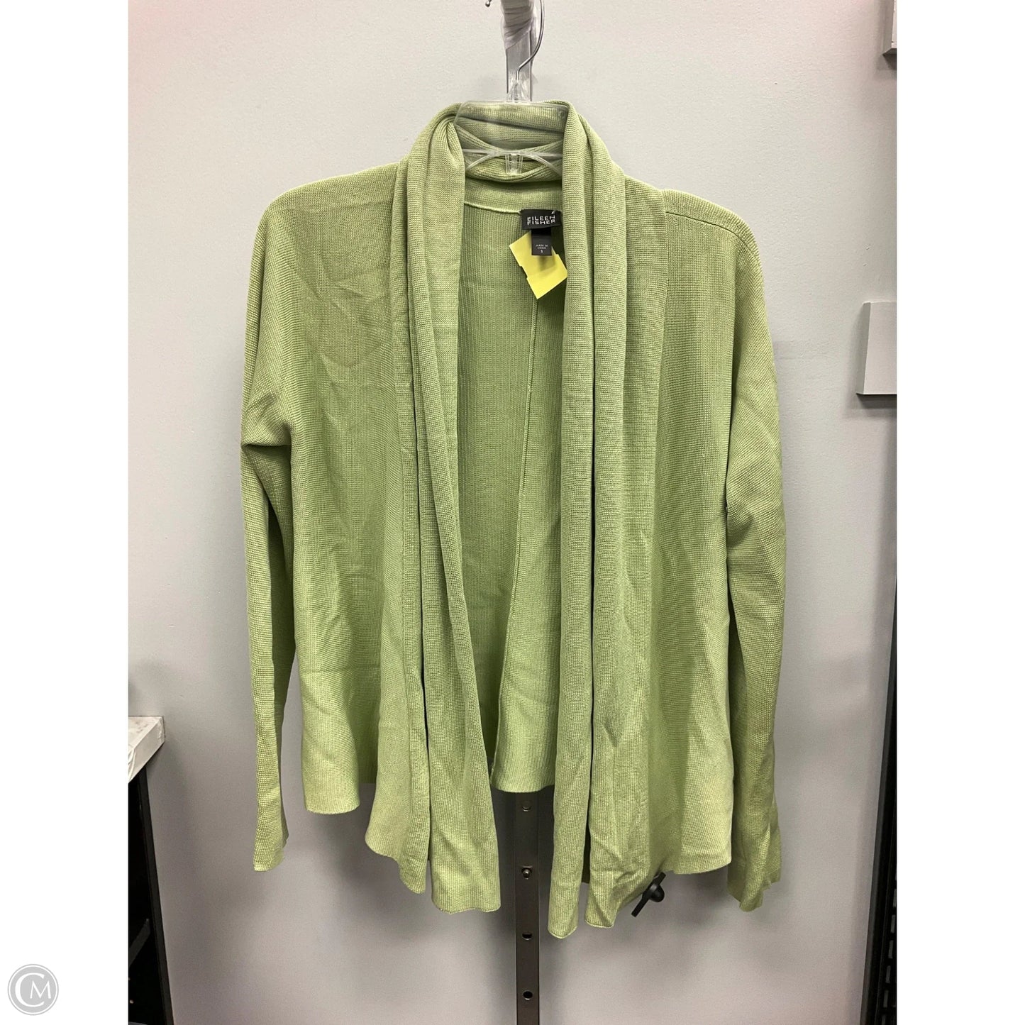 Cardigan By Eileen Fisher In Green, Size: S