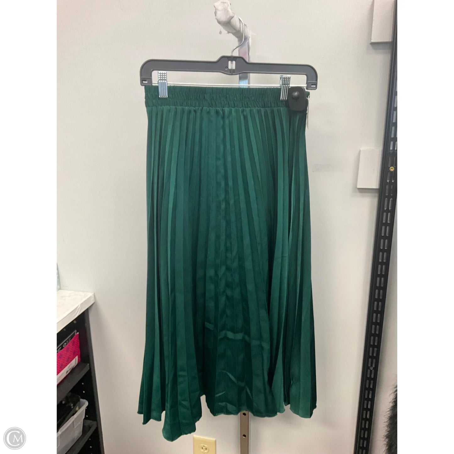 Skirt Midi By Max Studio In Green, Size: S