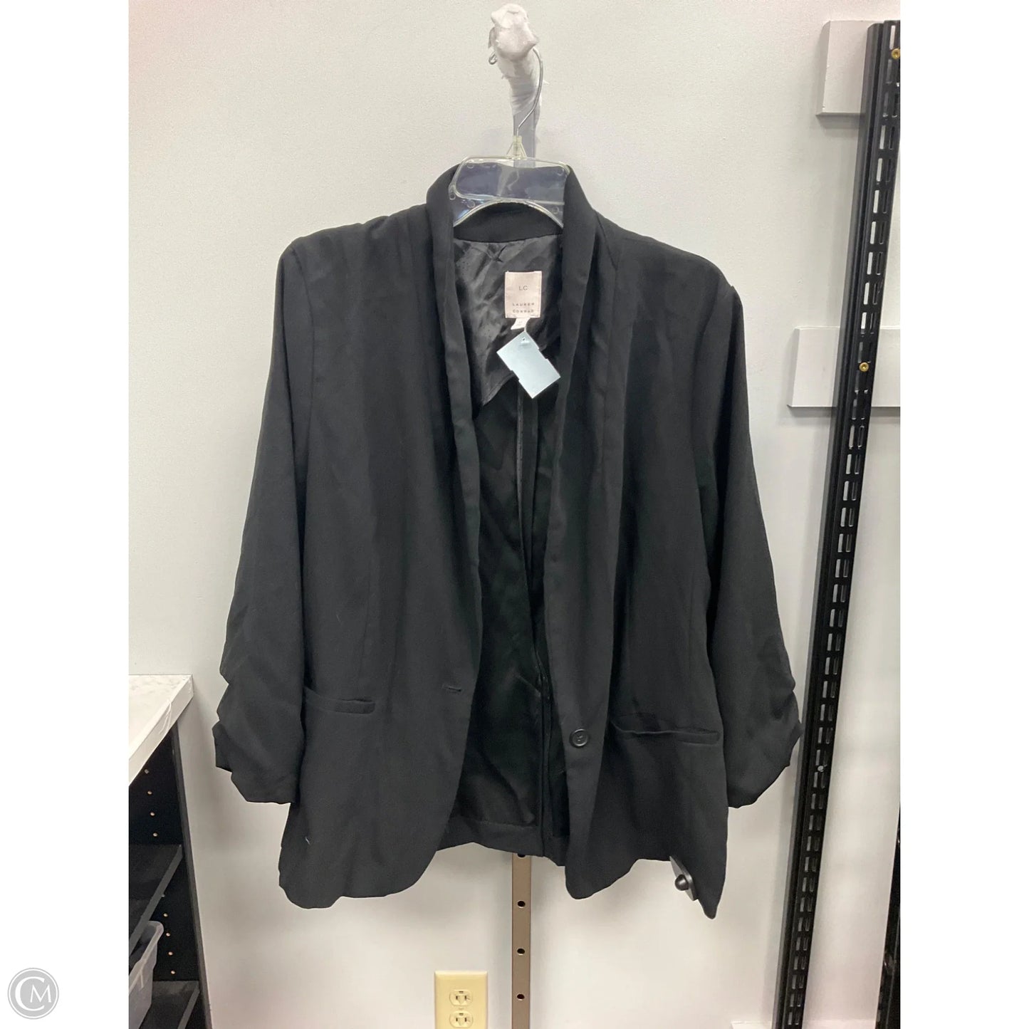 Blazer By Lc Lauren Conrad In Black, Size: Xl