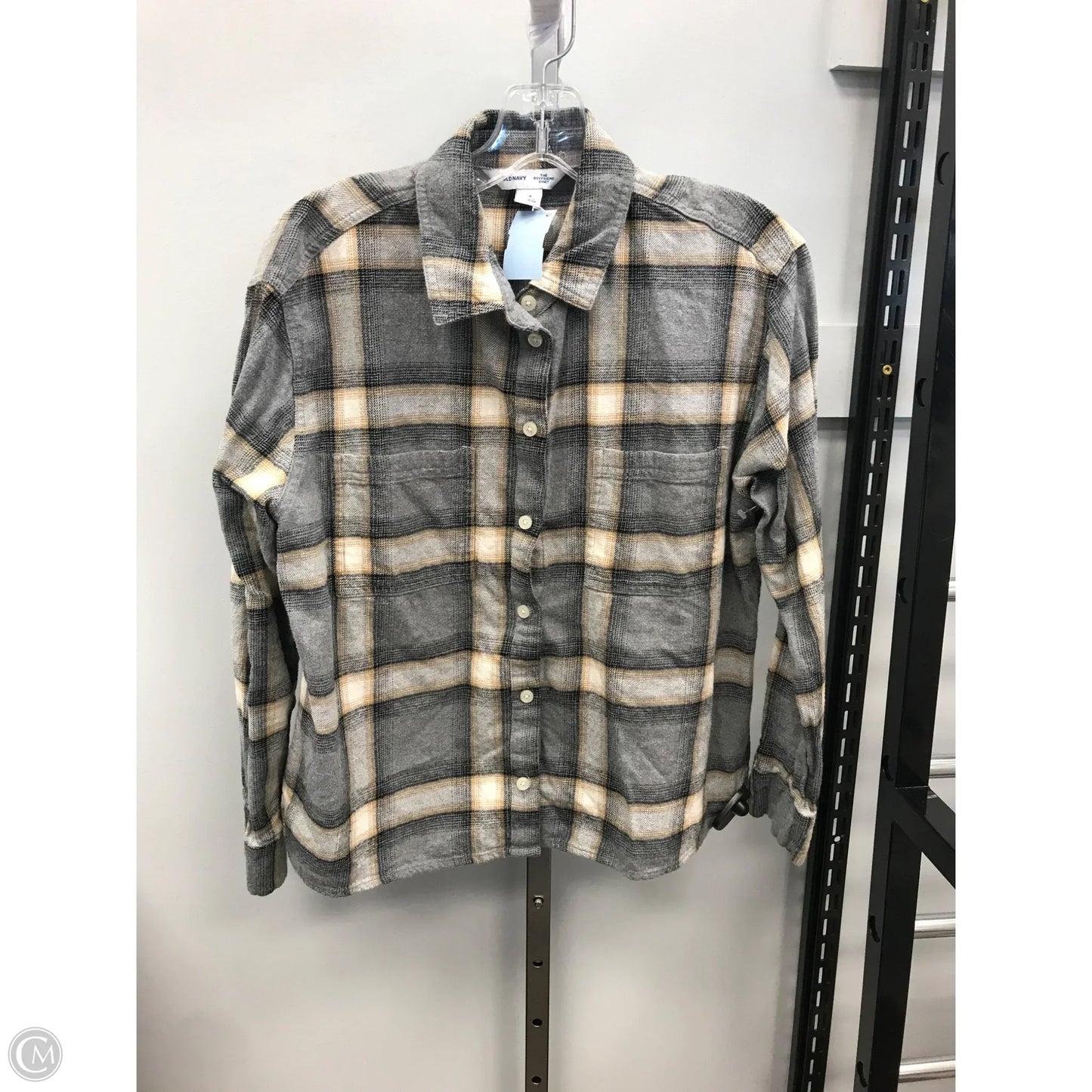 Top Long Sleeve By Tribal In Cream, Size: Xl