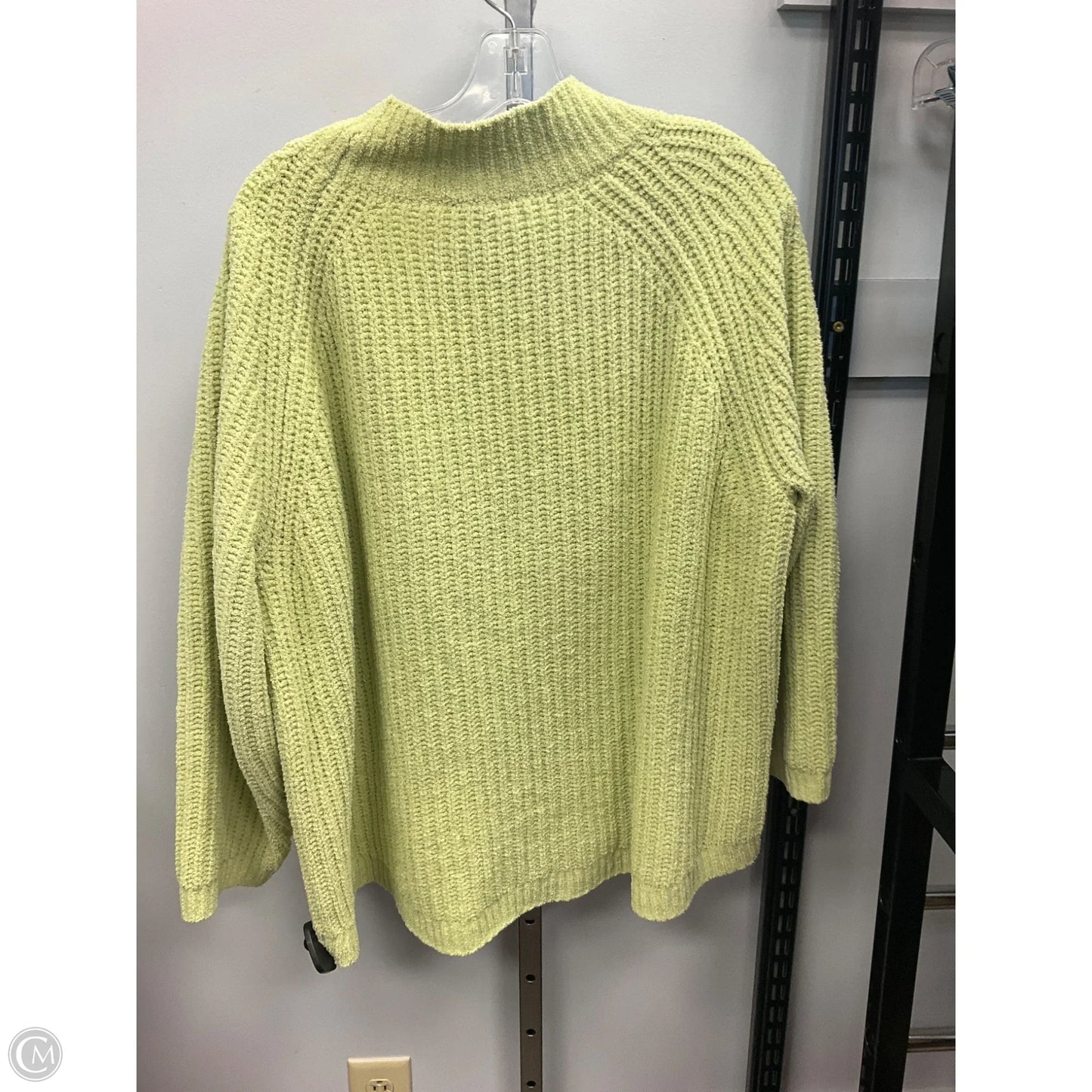 Sweater By Talbots In Green, Size: 3x