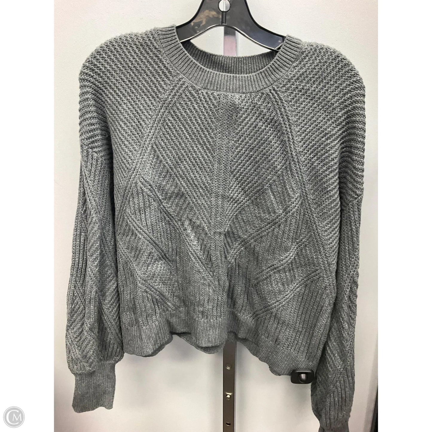 Sweater By Express In Grey, Size: M