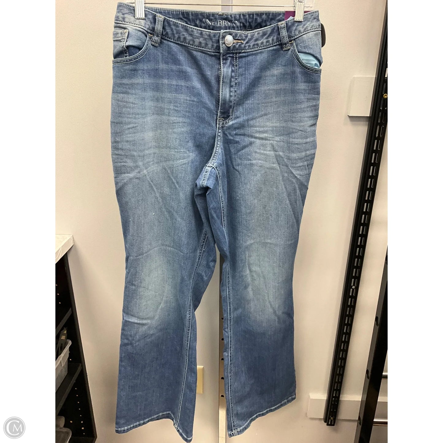 Jeans Boot Cut By Lane Bryant In Blue Denim, Size: 20