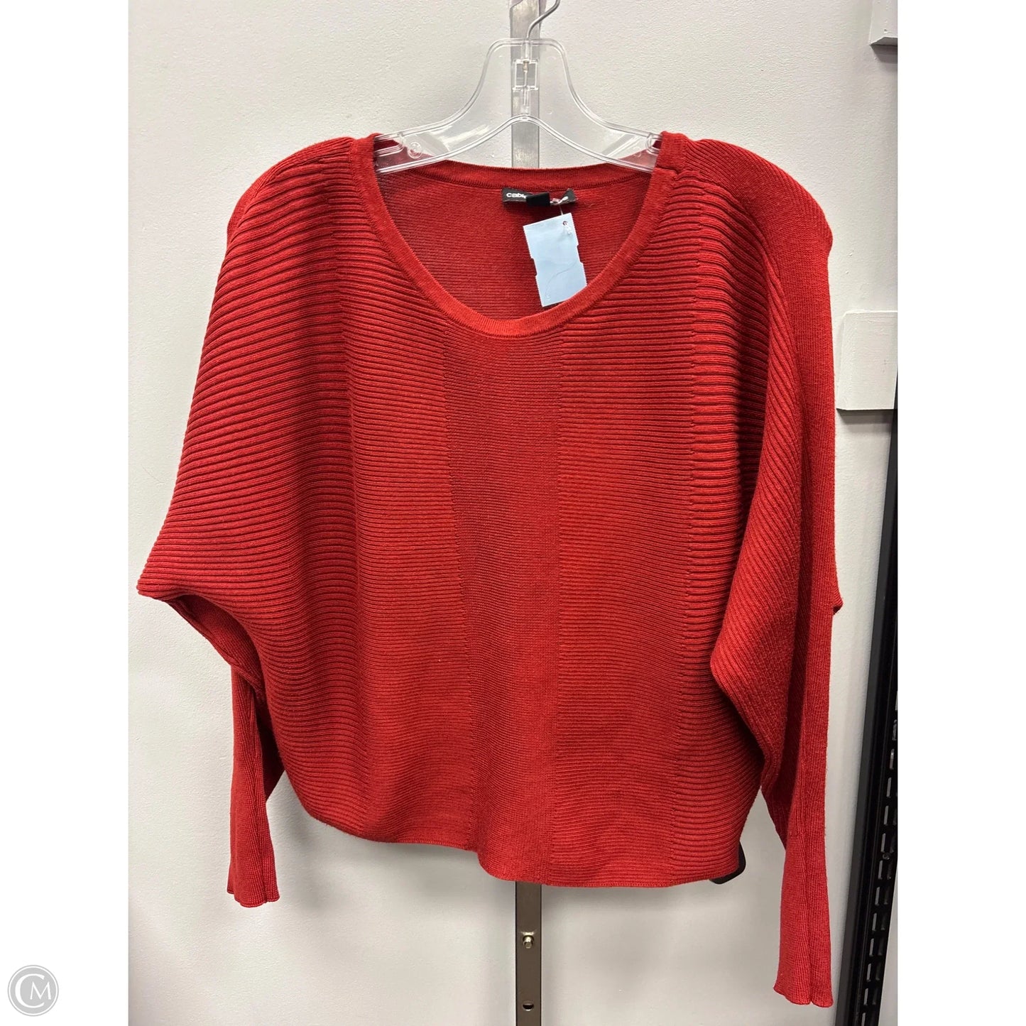 Sweater By Cable And Gauge In Red, Size: M