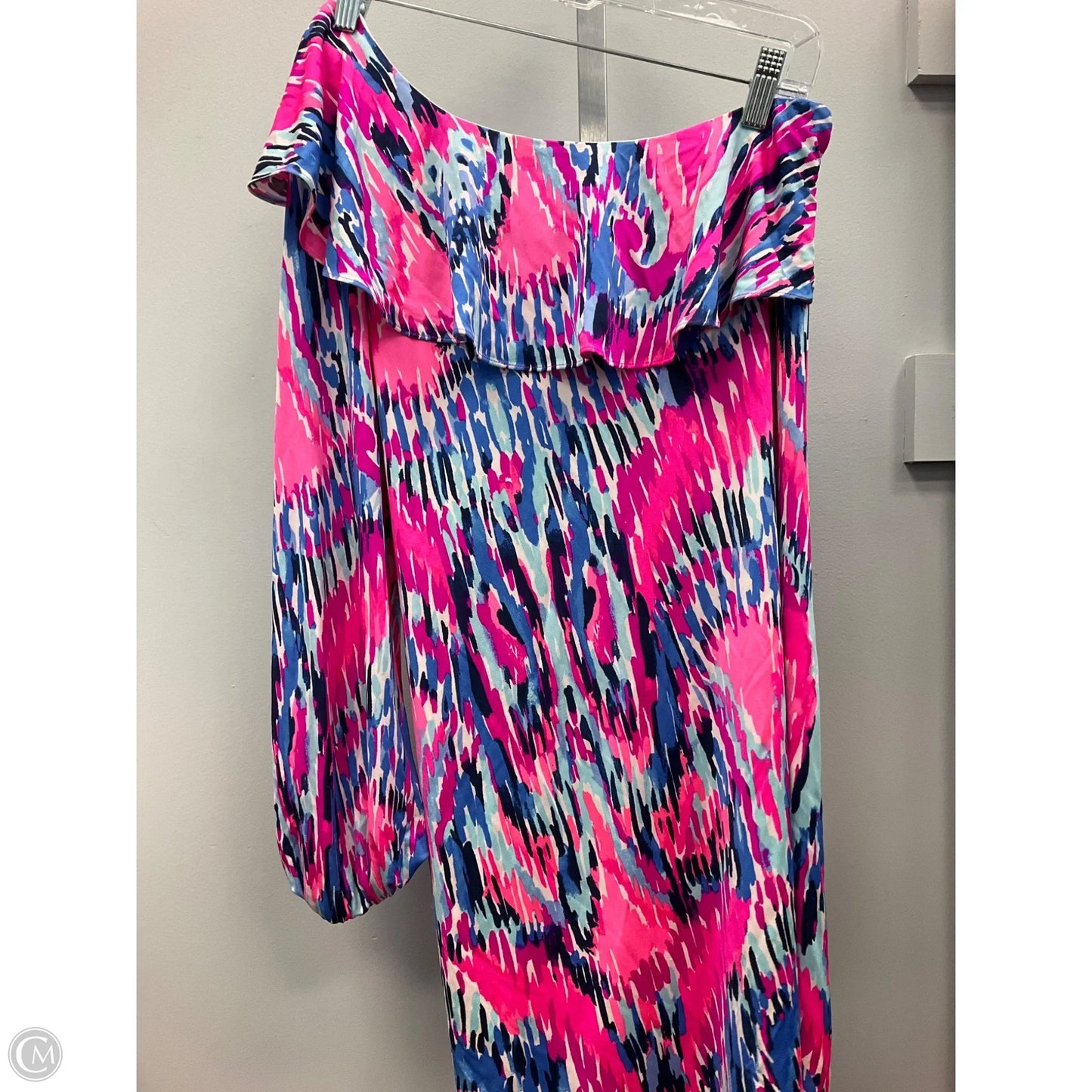 Dress Designer By Lilly Pulitzer In Blue & Pink, Size: S