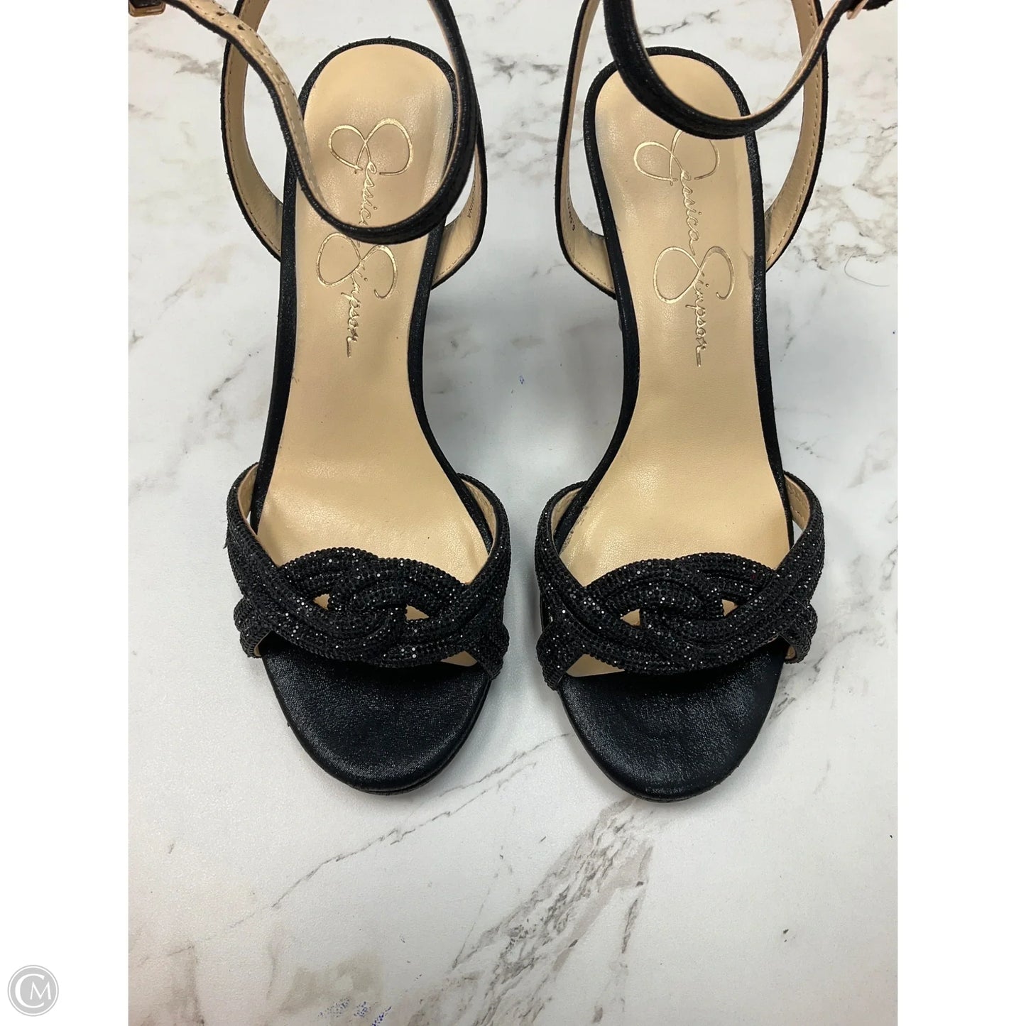 Shoes Heels Stiletto By Jessica Simpson In Black, Size: 6.5