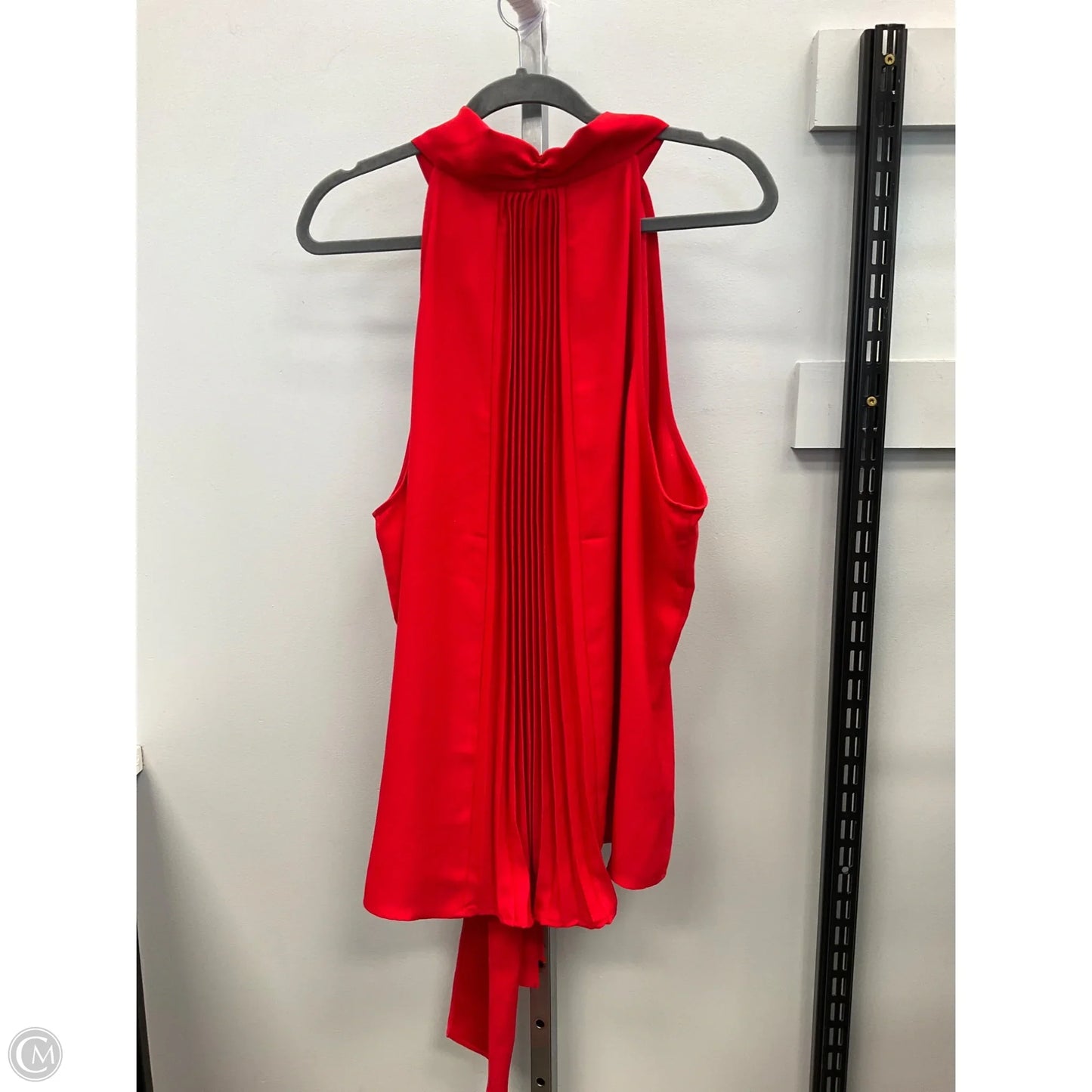 Top Sleeveless By New York And Co In Red, Size: Xxl