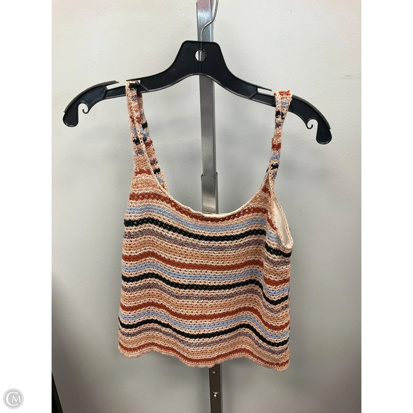 Top Sleeveless By Jessica Simpson In Striped Pattern, Size: M