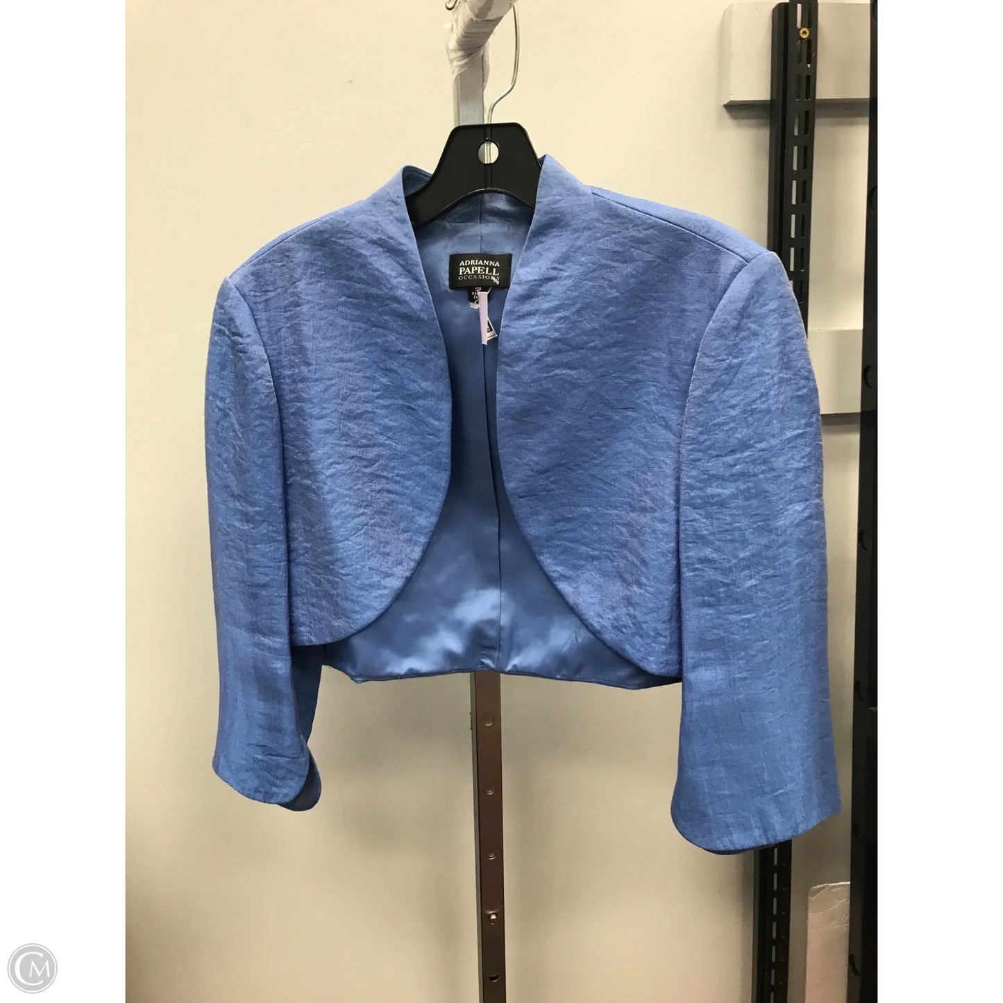 Bolero By Adrianna Papell In Blue, Size: 12p