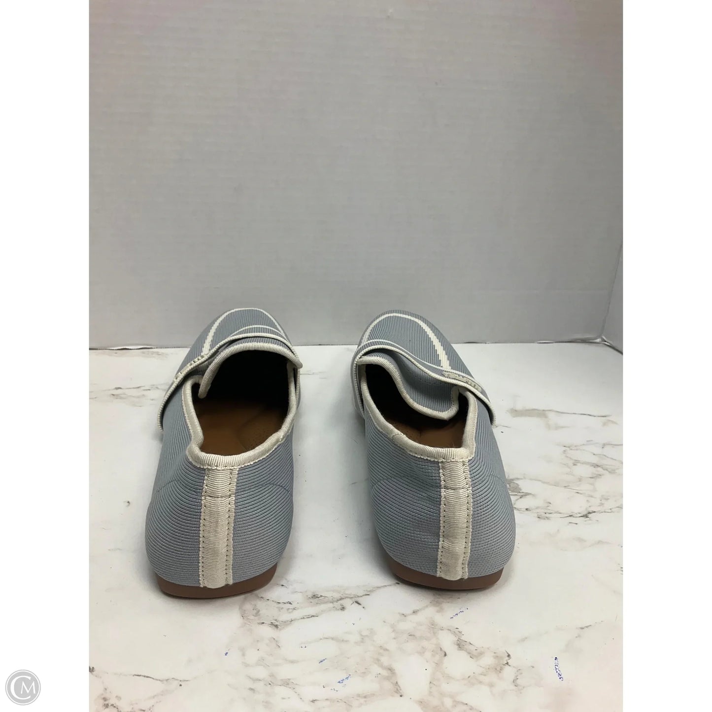 Shoes Flats By Nautica In Blue & Cream, Size: 9.5