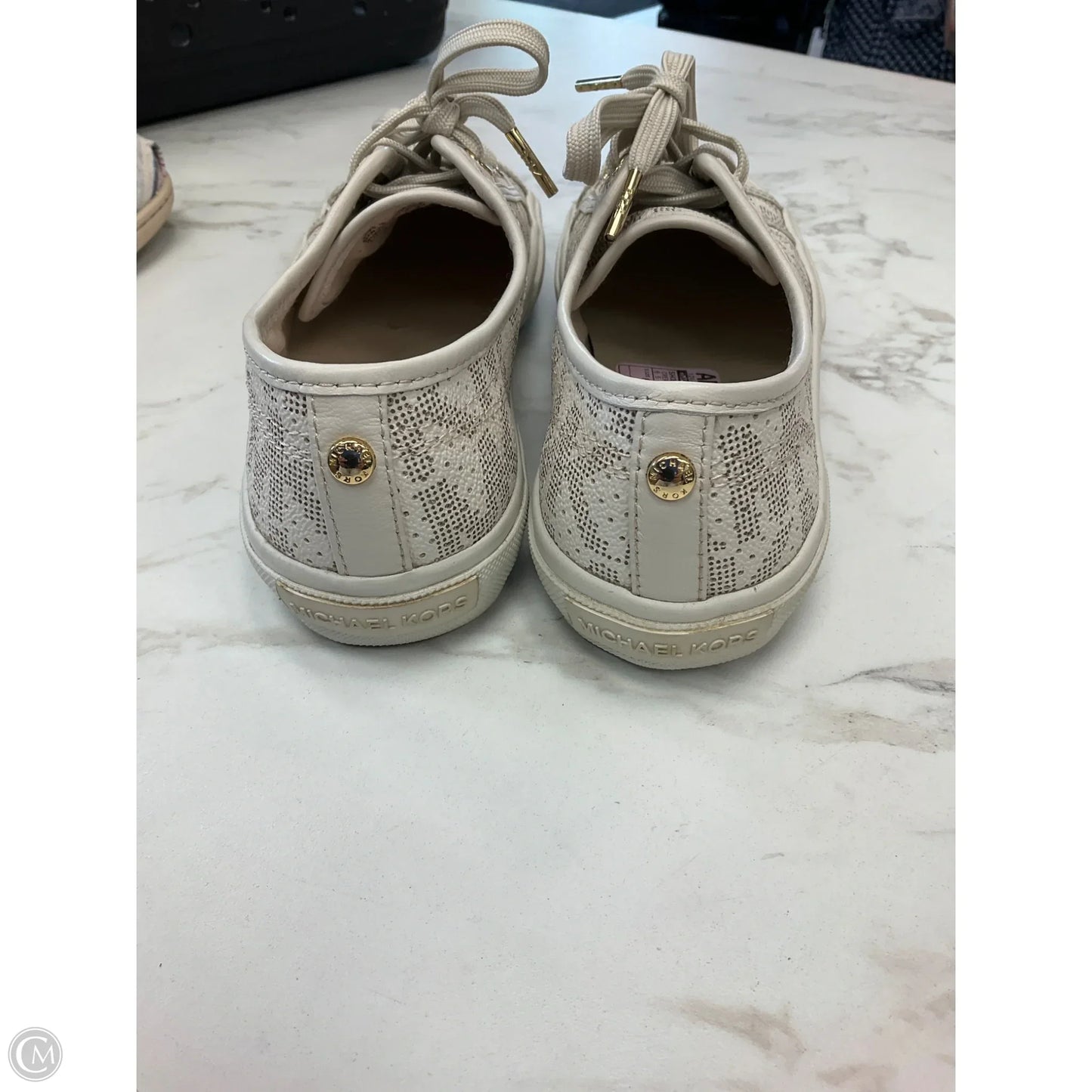 Shoes Sneakers By Michael By Michael Kors In Cream, Size: 6.5