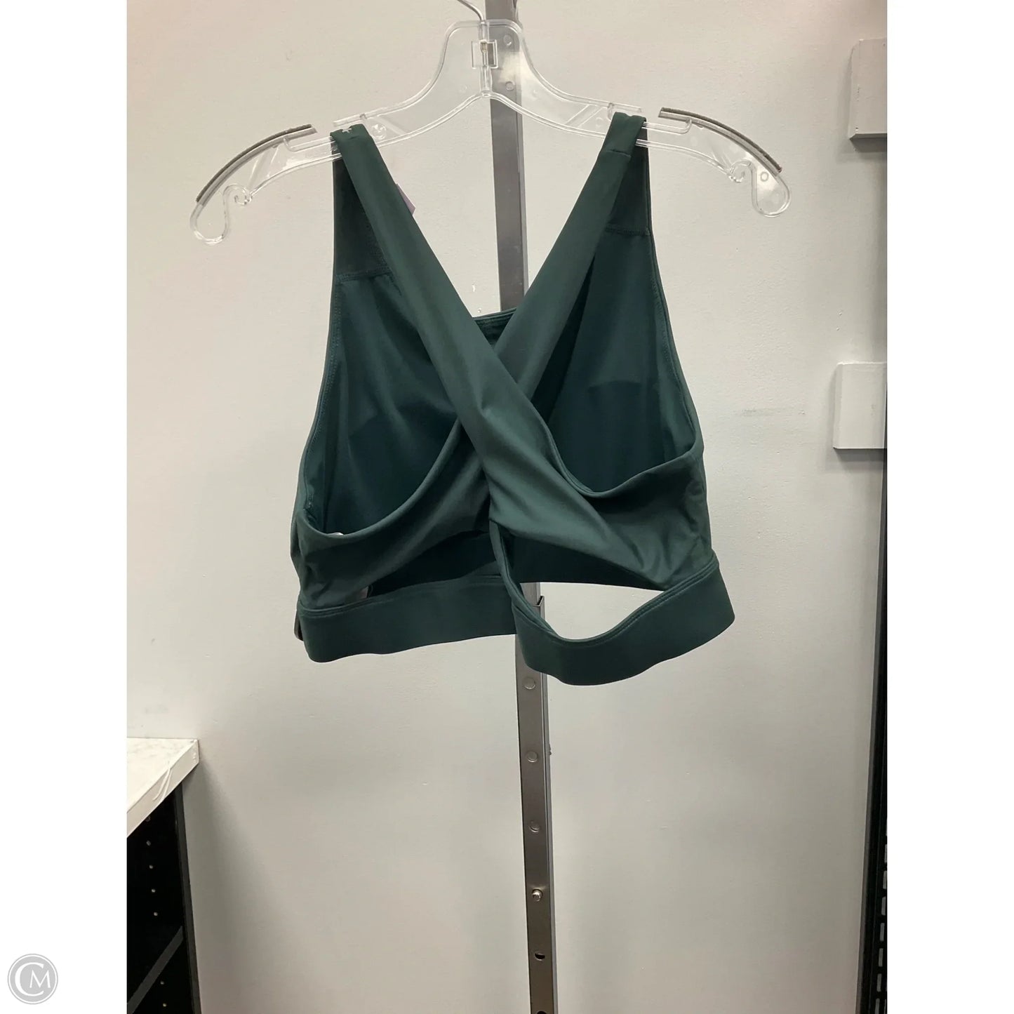 Athletic Bra By Fabletics In Green, Size: Xl