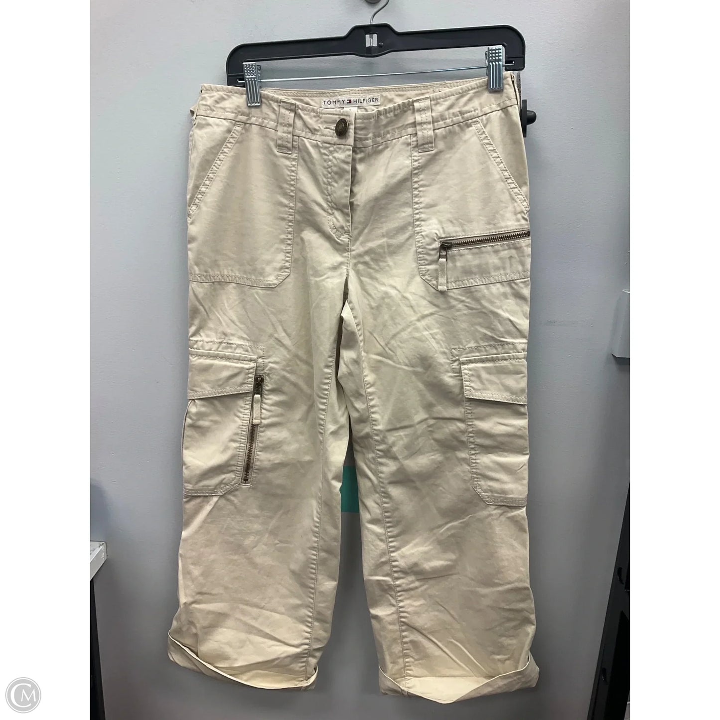 Pants Cargo & Utility By Tommy Hilfiger In Cream, Size: 8