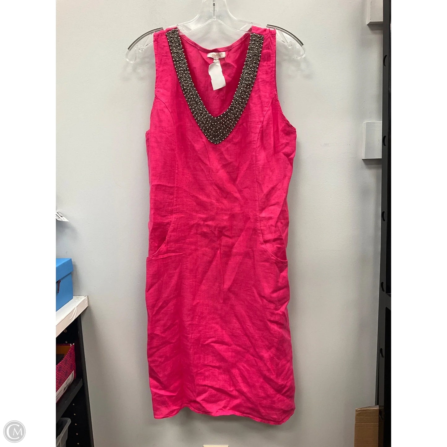 Dress Casual Short By Cmc In Pink, Size: M