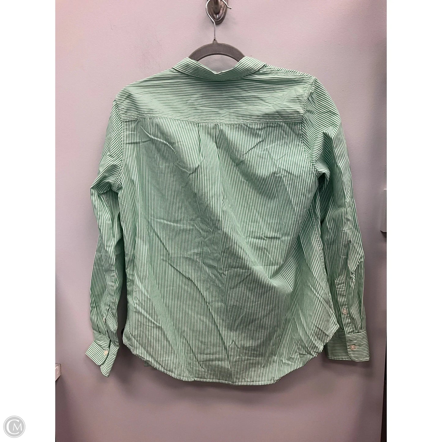 Top Long Sleeve By Gap In Striped Pattern, Size: Xs
