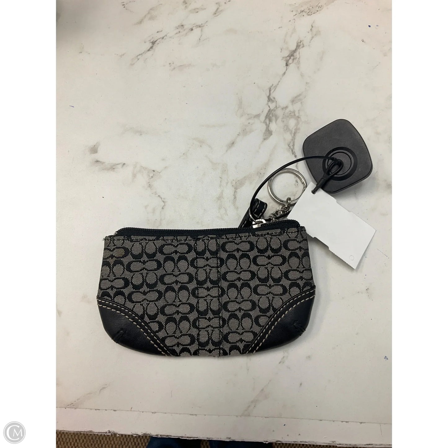 Coin Purse Designer By Coach, Size: Medium