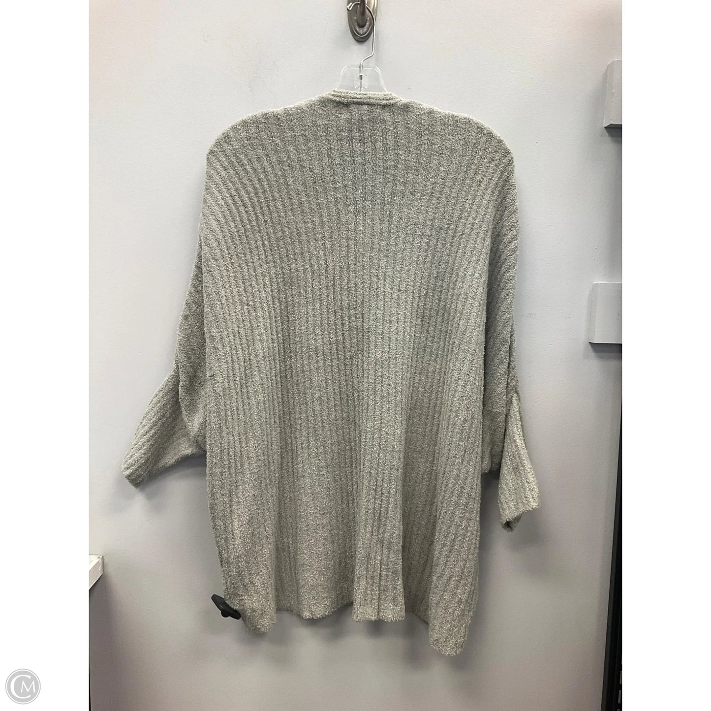 Sweater Cardigan By Barefoot Dreams In Grey, Size: L