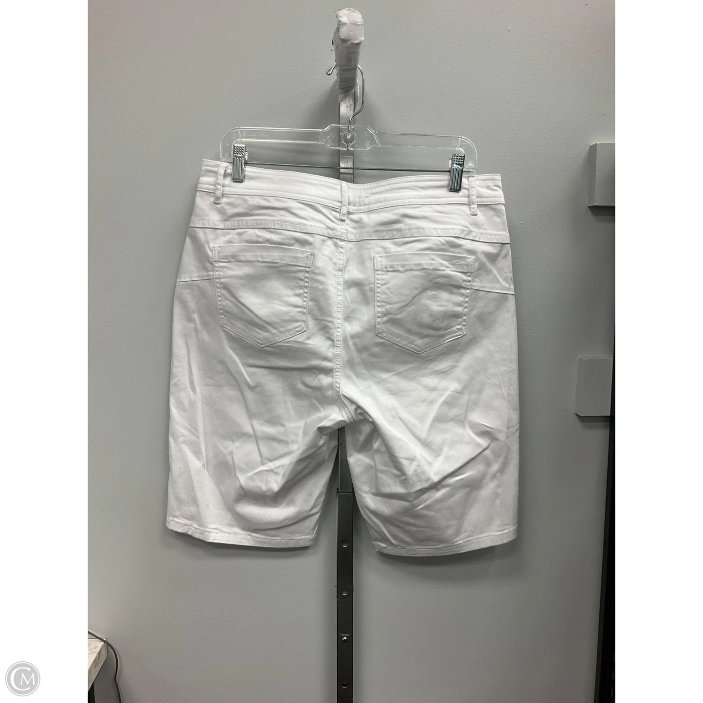 Shorts By Tribal In White Denim, Size: 12