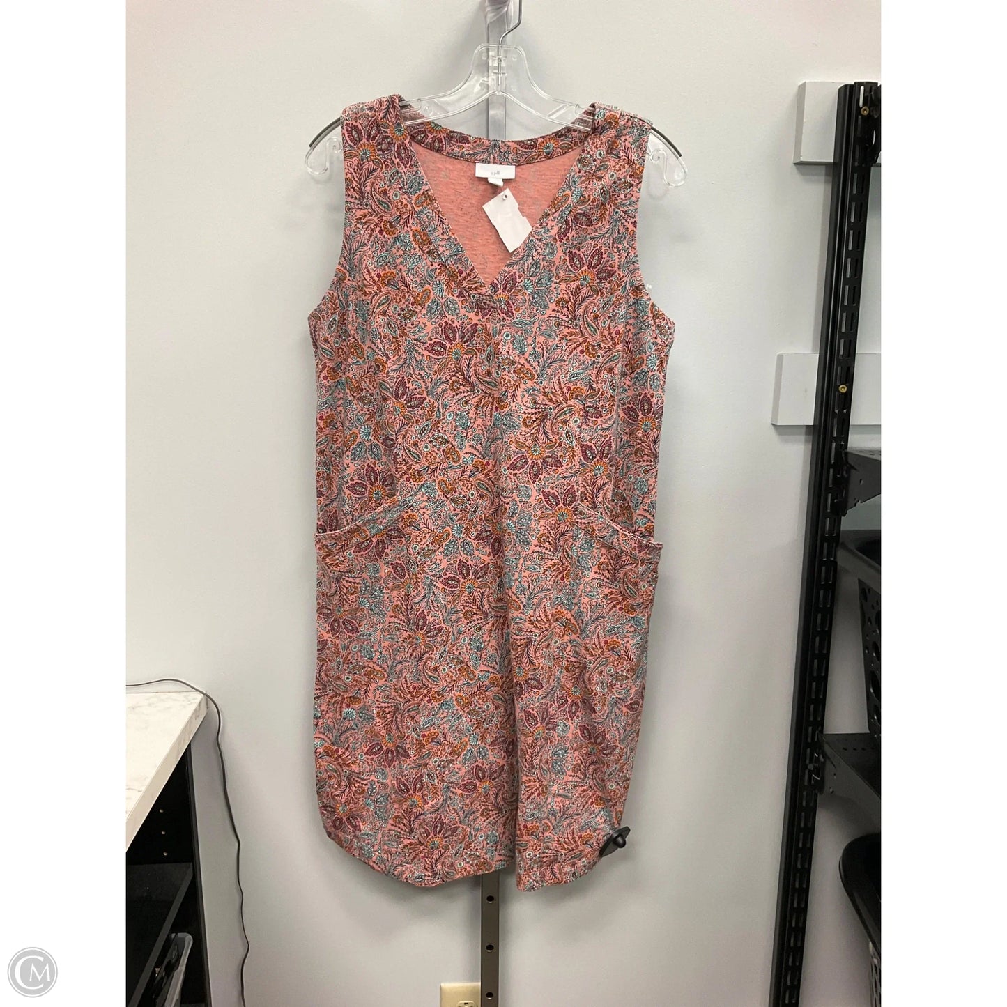 Dress Casual Short By J. Jill In Paisley Print, Size: S