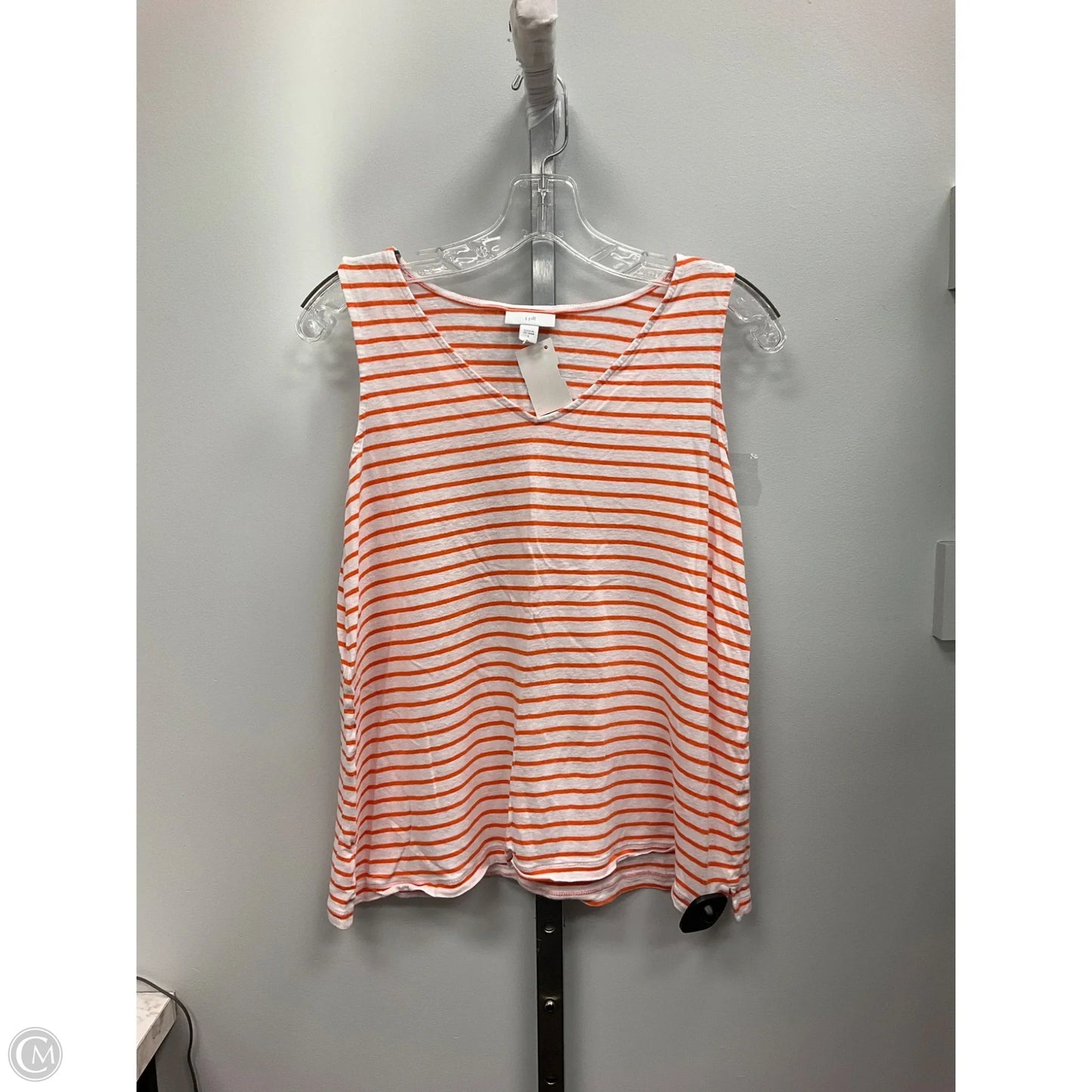Top Sleeveless By J. Jill In Striped Pattern, Size: S