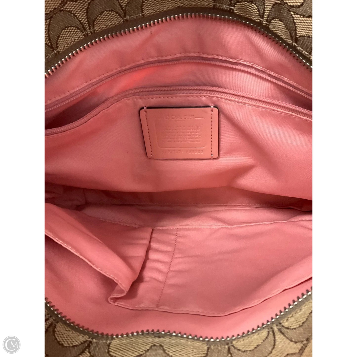 Tote Designer By Coach, Size: Medium