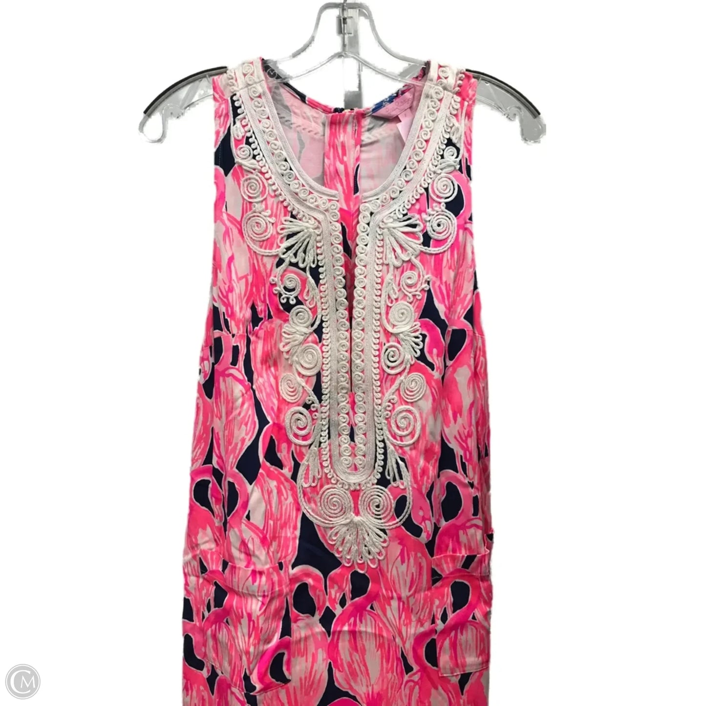 Dress Designer By Lilly Pulitzer In Blue & Pink, Size: 2