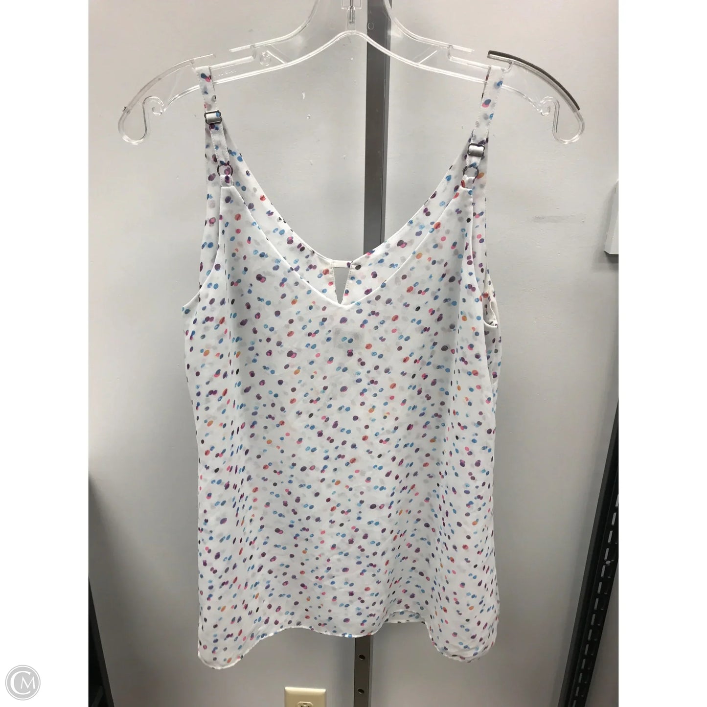 Top Sleeveless By Cabi In Blue, Size: S