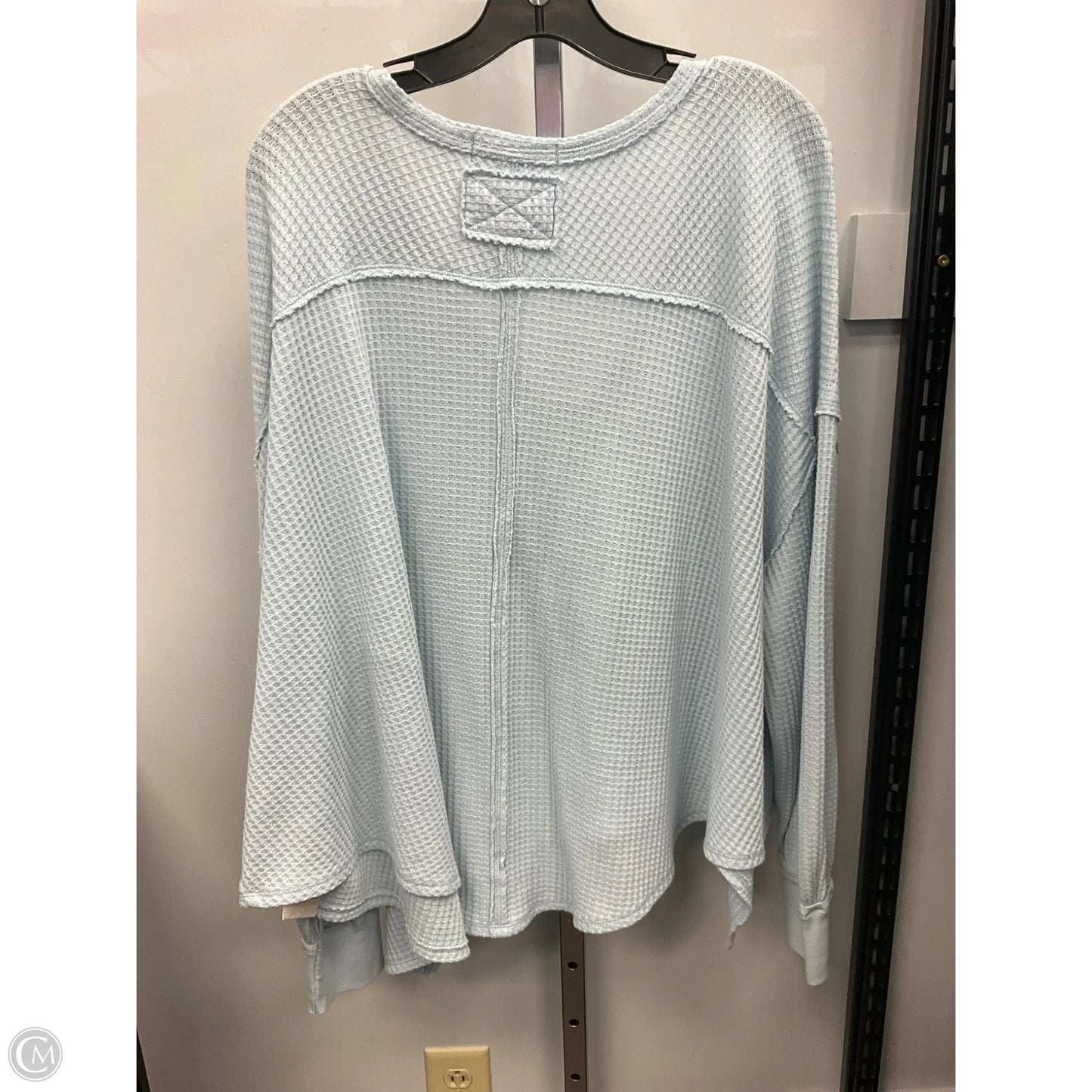 Top Long Sleeve By We The Free In Blue, Size: L