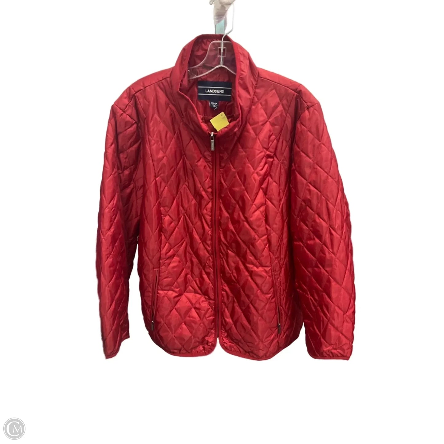 Jacket Other By Lands End In Red, Size: 3x