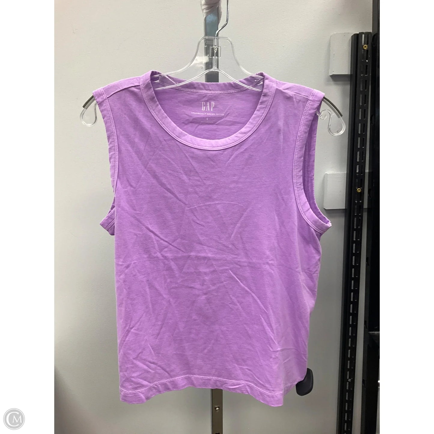 Top Sleeveless By Gap In Purple, Size: S