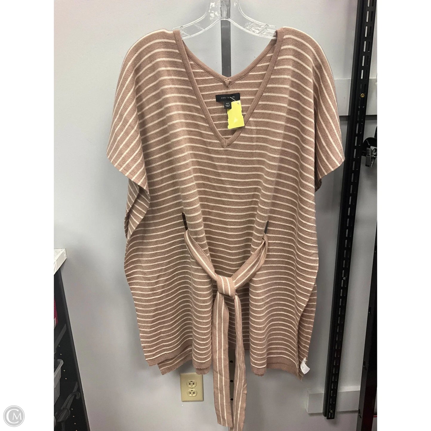 Sweater By Ann Taylor In Tan, Size: S